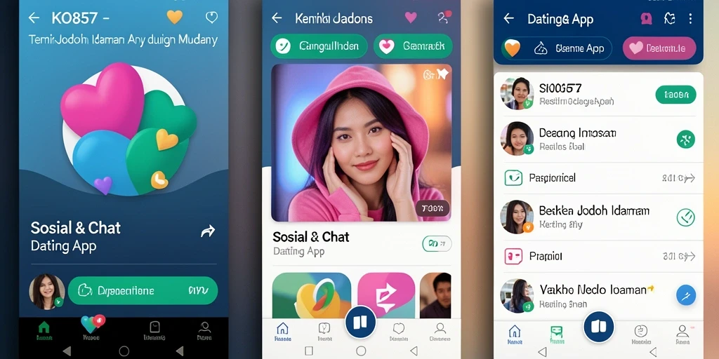 Tampilan antarmuka KO857 yang menarik dan user-friendly.