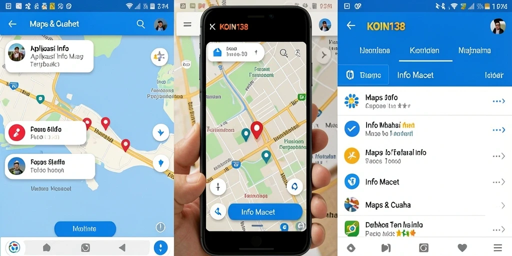 Tampilan antarmuka KOIN138 yang intuitif untuk info kemacetan.