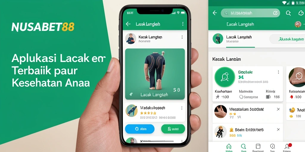 Tampilan utama NUSABET88 yang menunjukkan fungsi Lacak Langkah.