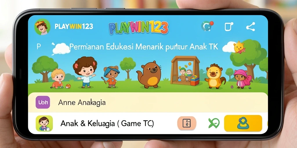 Screenshot utama PLAYWIN123 menampilkan permainan edukatif yang menarik dan interaktif.